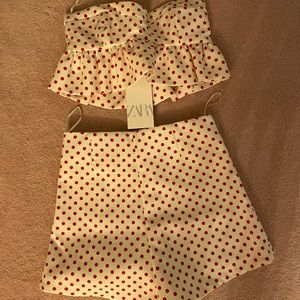 COPY - Poka dot Zara set!